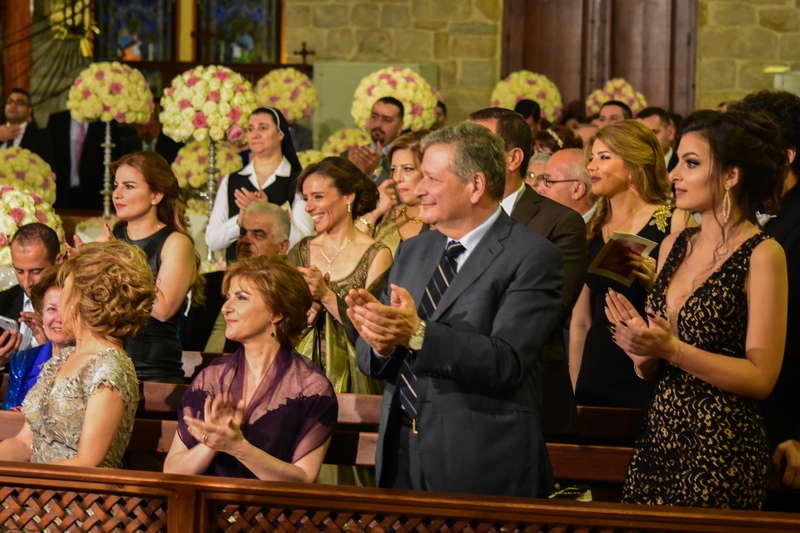 Wedding of Toni Chidiac and Joanna Khoury - Church